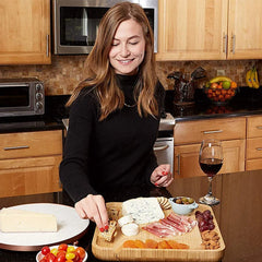 Charcuterie and Cutlery Set