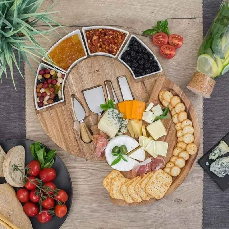 Charcuterie Board and Platter Set